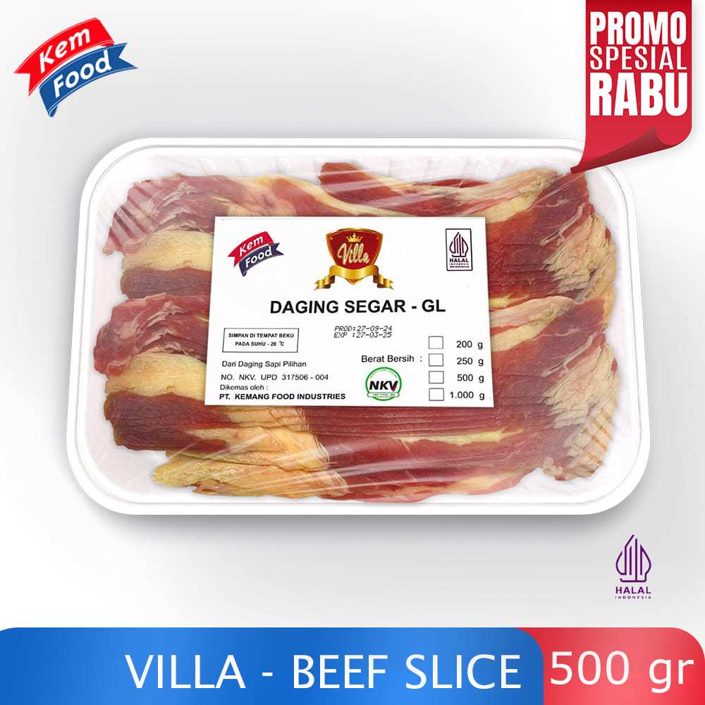 

Villa - Beef Slice for Grilled and Shabu