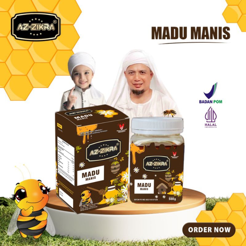

Az-Zikra Madu Manis 500g / Madu Herbal Manis