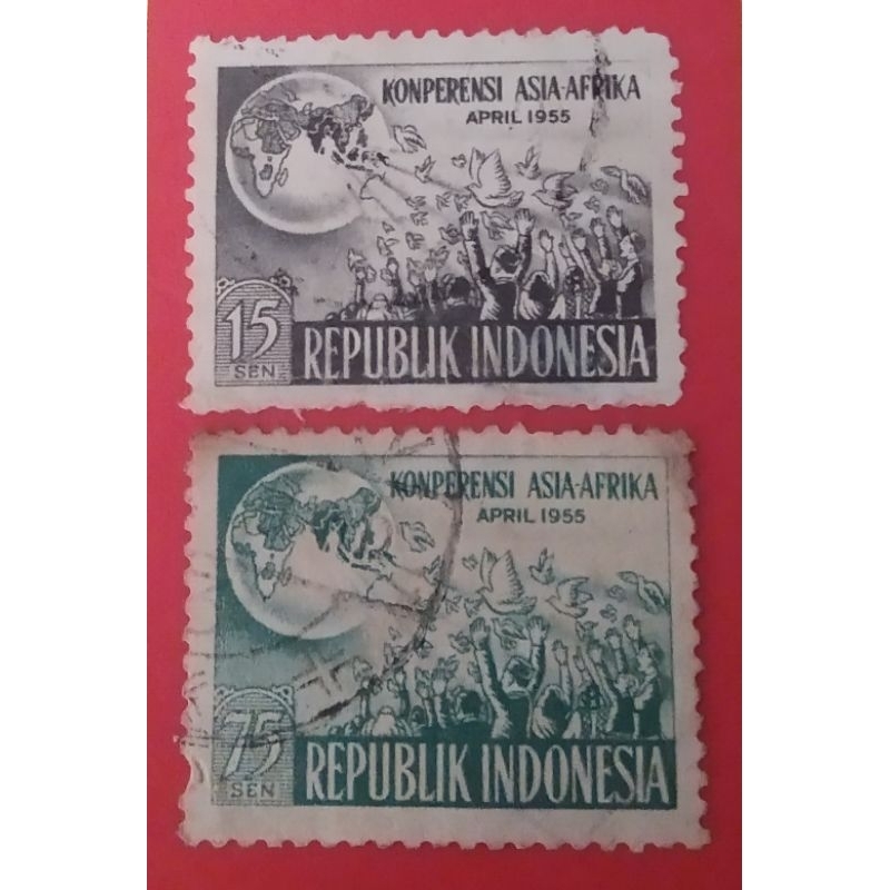 

Prangko Lawas Konferensi Asia-Afrika Thn 1955