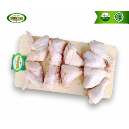

AYAM POTONG 10 0,9-1KG Daging Ayam Organik