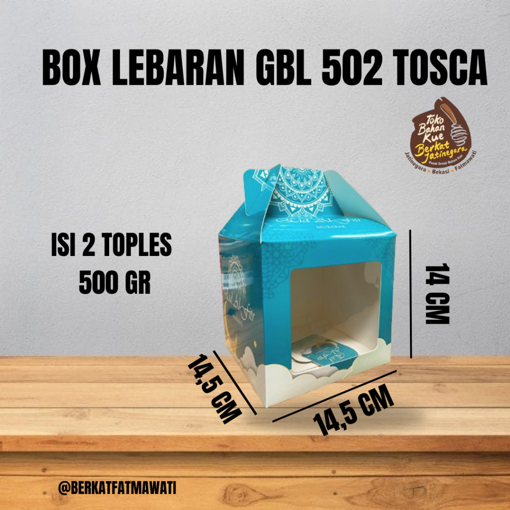 

BOX LEBARAN GBL 502 TOSCA / DUS LEBARAN TOPLES LUCU / BOX LEBARAN ISI TOPLES BULAT