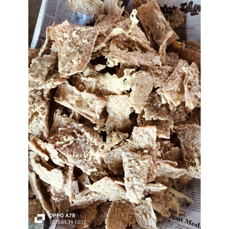 

keripik tempe crispy 1kg gurih dan renyah