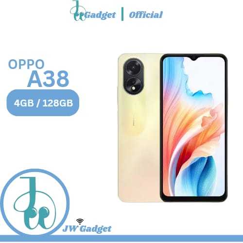 OPPO A38 6/128GB | 4/128GB RAM 6GB INTERNAL 128GB GARANSI RESMI IMEI TERDAFTAR