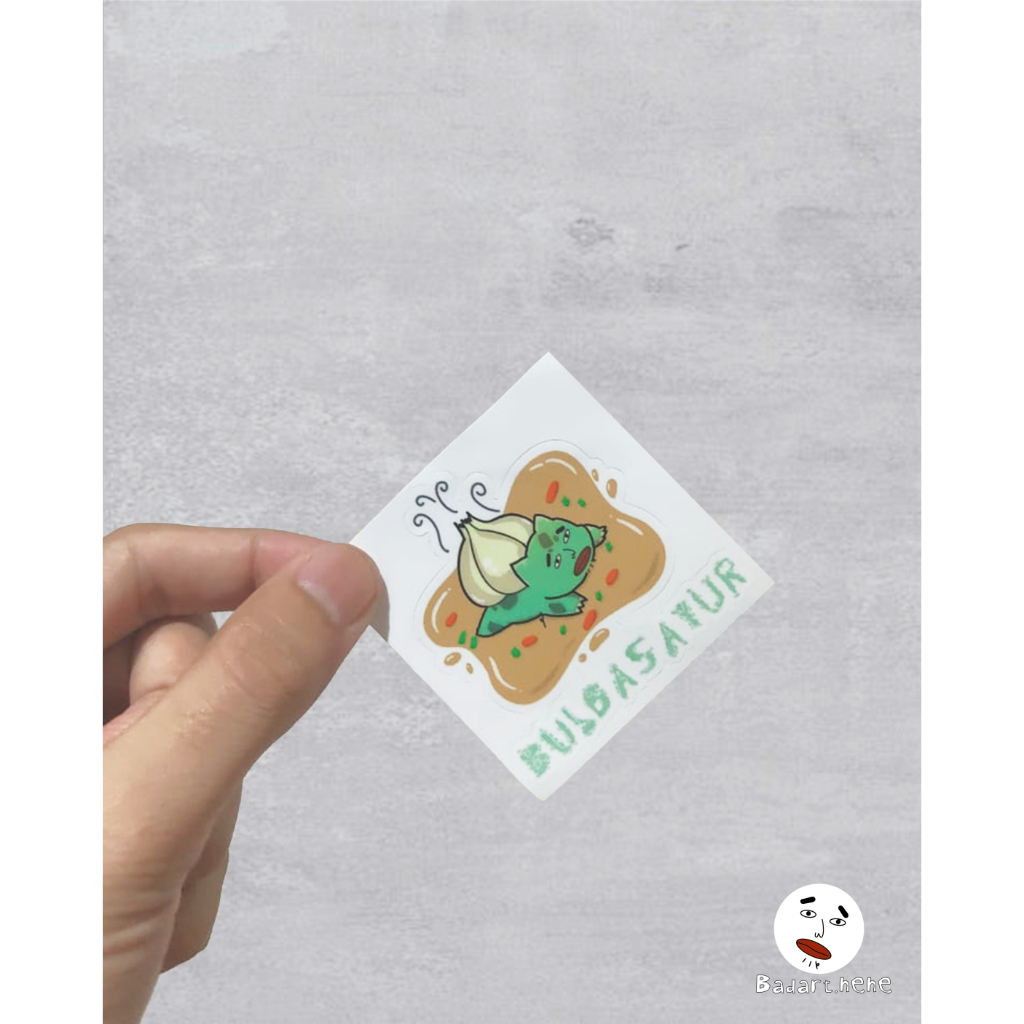 

Sticker Tempel Pokemon Bulbasayur by BadArt.hehe - 3 Pcs