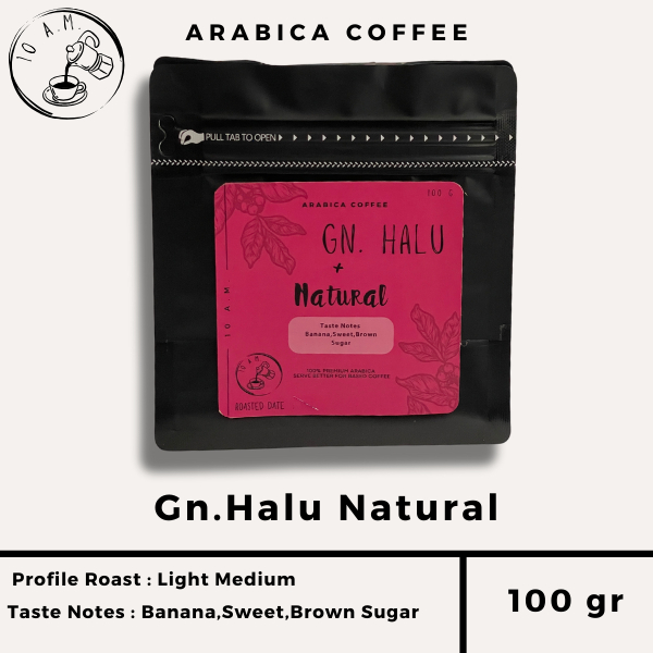 

Kopi Arabika Gn. Halu Natural (100 gr)