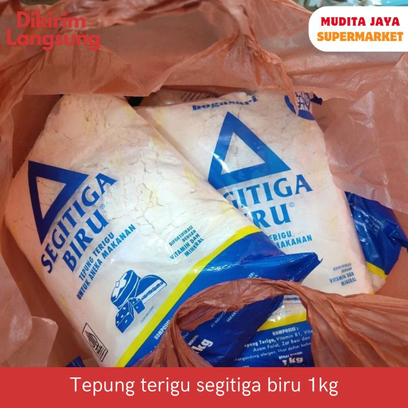 

Tepung Terigu segitiga Biru 1 kg