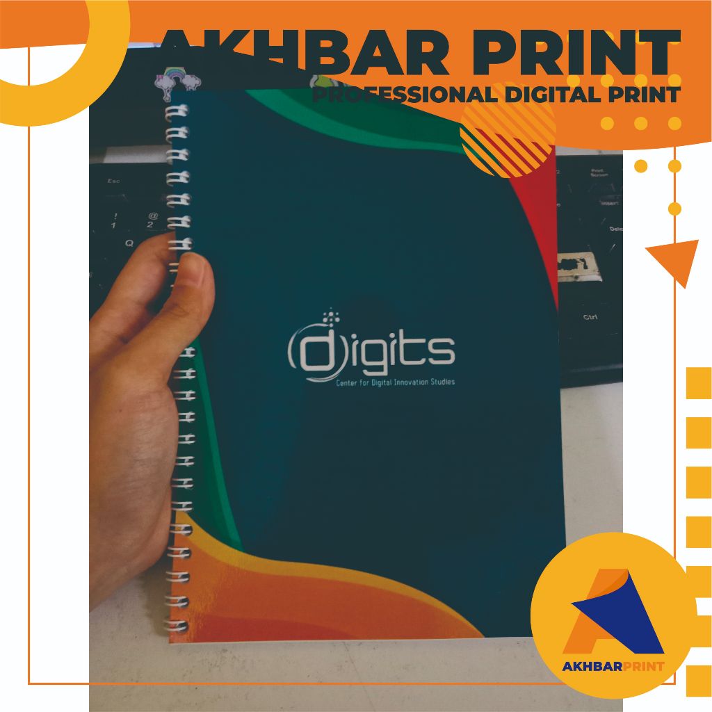 

NOTEBOOK A5 HVS CUSTOM - AKHBAR PRINT