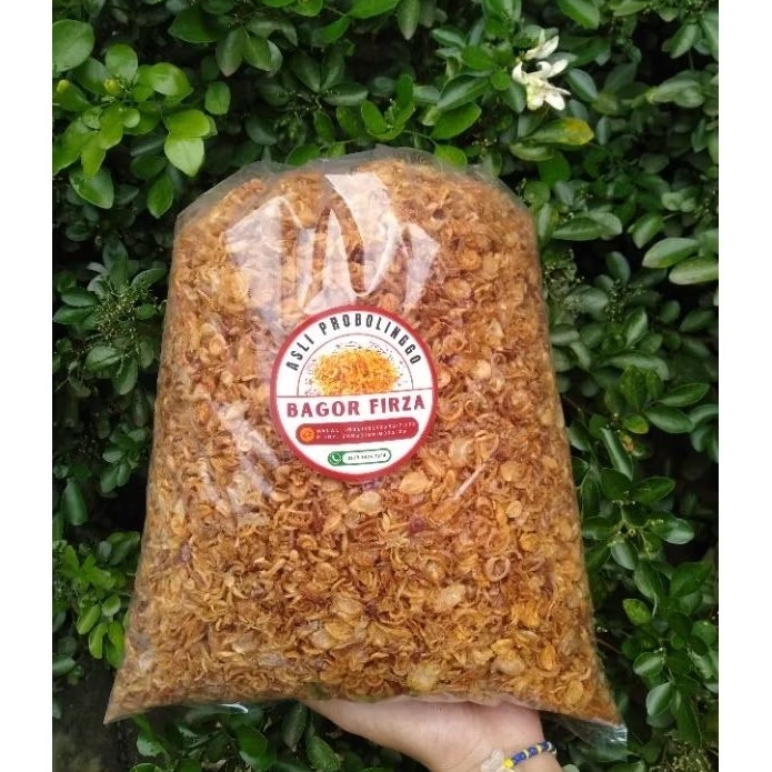 

TERMURAH!! Bawang Goreng asli Probolinggo kemasan 1 KG