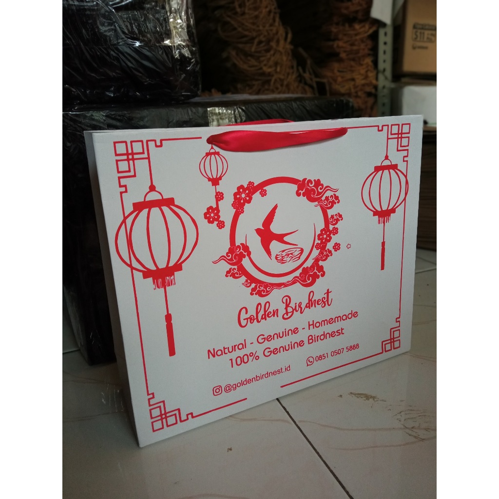 

paperbag custom ivory uk P25 L6 T20(sedang),papebag murah,paperbag sablon,paperbag custom,tas kertas