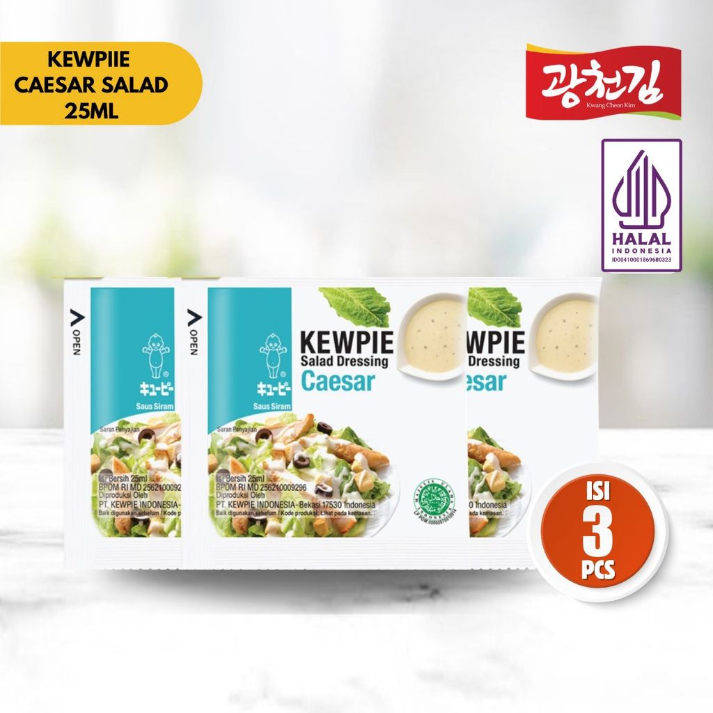 

KEWPIE CAESAR SALAD 25ML 3PCS