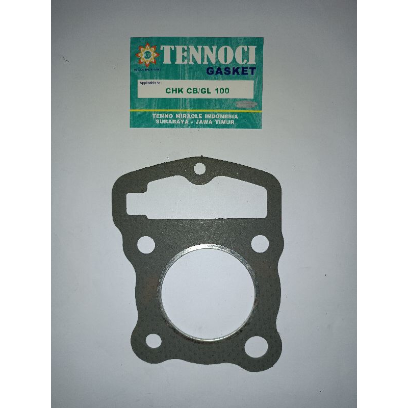 PAKING BLOK HEAD CYLINDER HEAD KLINGRIT CHK TENNOCI HONDA CB / GL100 GL 100