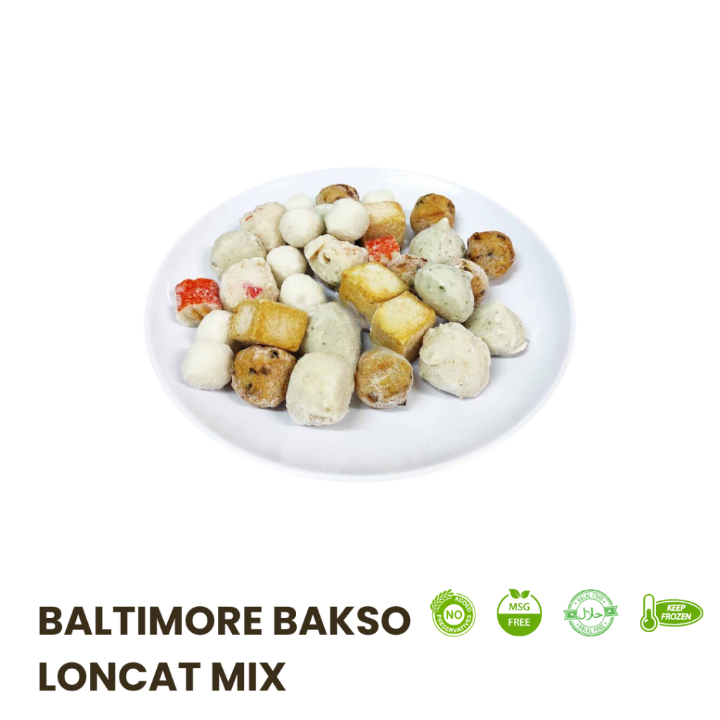 

Bakso loncat Mix 1 kg lezat supplier hotel, resto, kafe