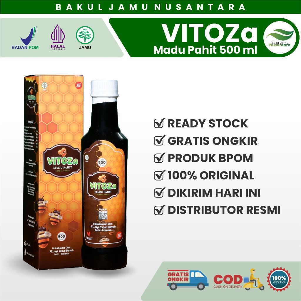 

VITOZa Madu Pahit – Herbal Alami untuk Kesehatan Saraf & Imun Tubuh