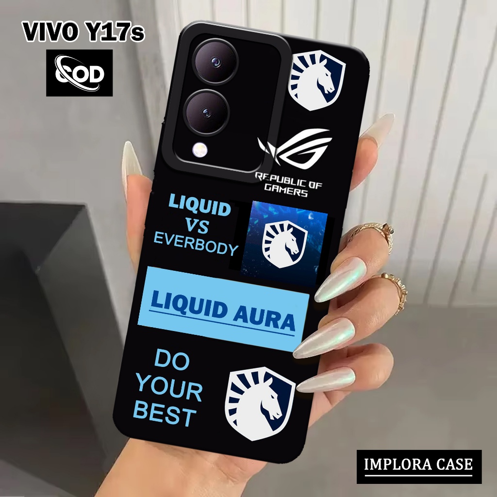 IMPLORA CASE - Case Vivo Y17s Terbaru - Fashion Case GAMING - Softcase Pro Camera - Kesing Hp Vivo Y