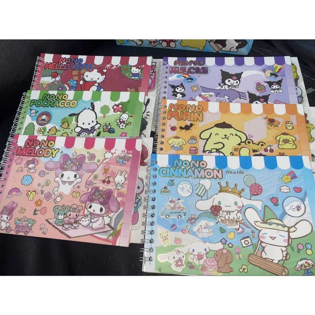 

Sticker Aesthentic Binder Sticker Buku Karakter Sanrio Sticker Anti Air Stiker Murah