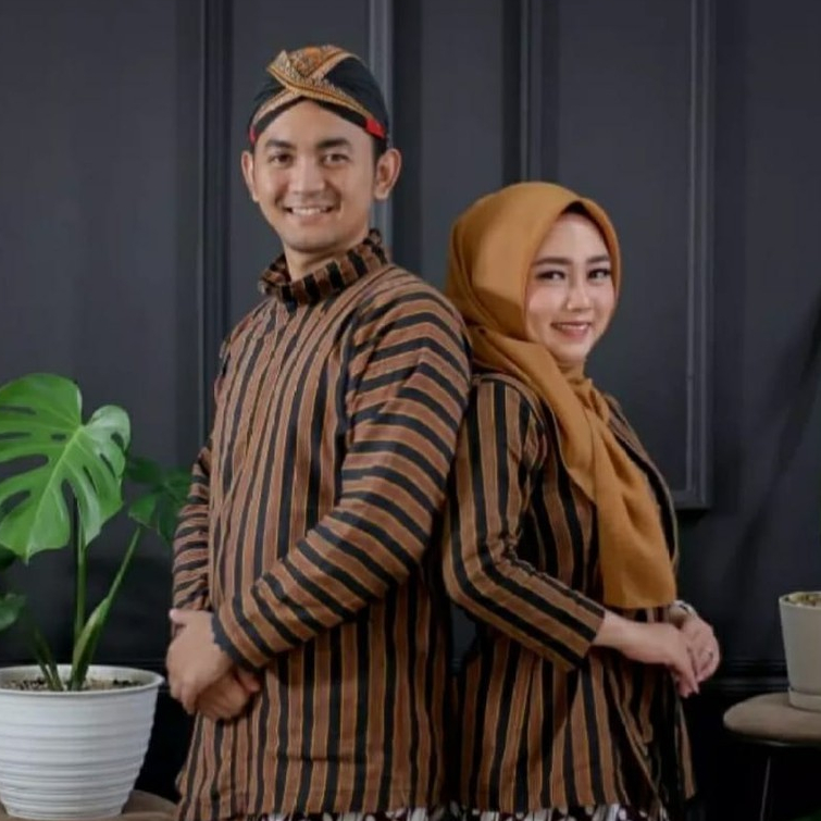Baju Lurik Pria/Baju Lurik anita/Surjan Lurik Dewasa/Kebaya Lurik Dewasa