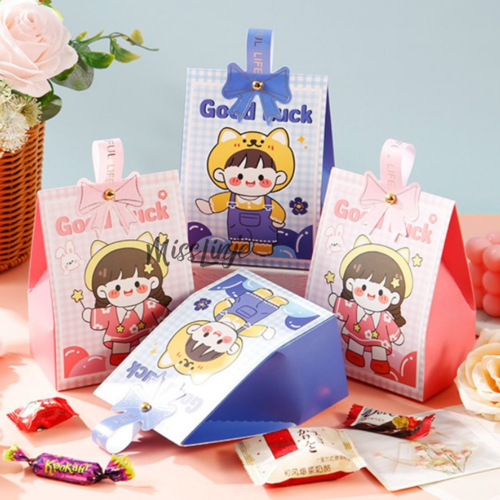 

Tas Snack Hampers Souvenir Gift bag Goodie Bag Anak Good Luck Boy dan Girl