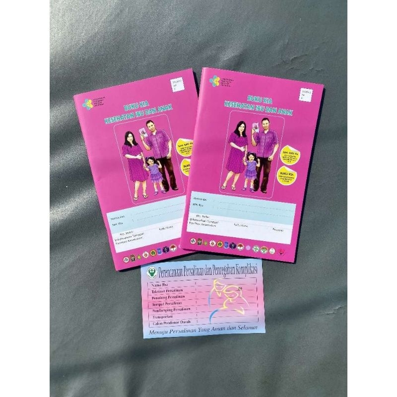 

15 pcs - Buku KIA terbaru 2023 Buku Pink Kemenkes kertas tebal cetakan full colour