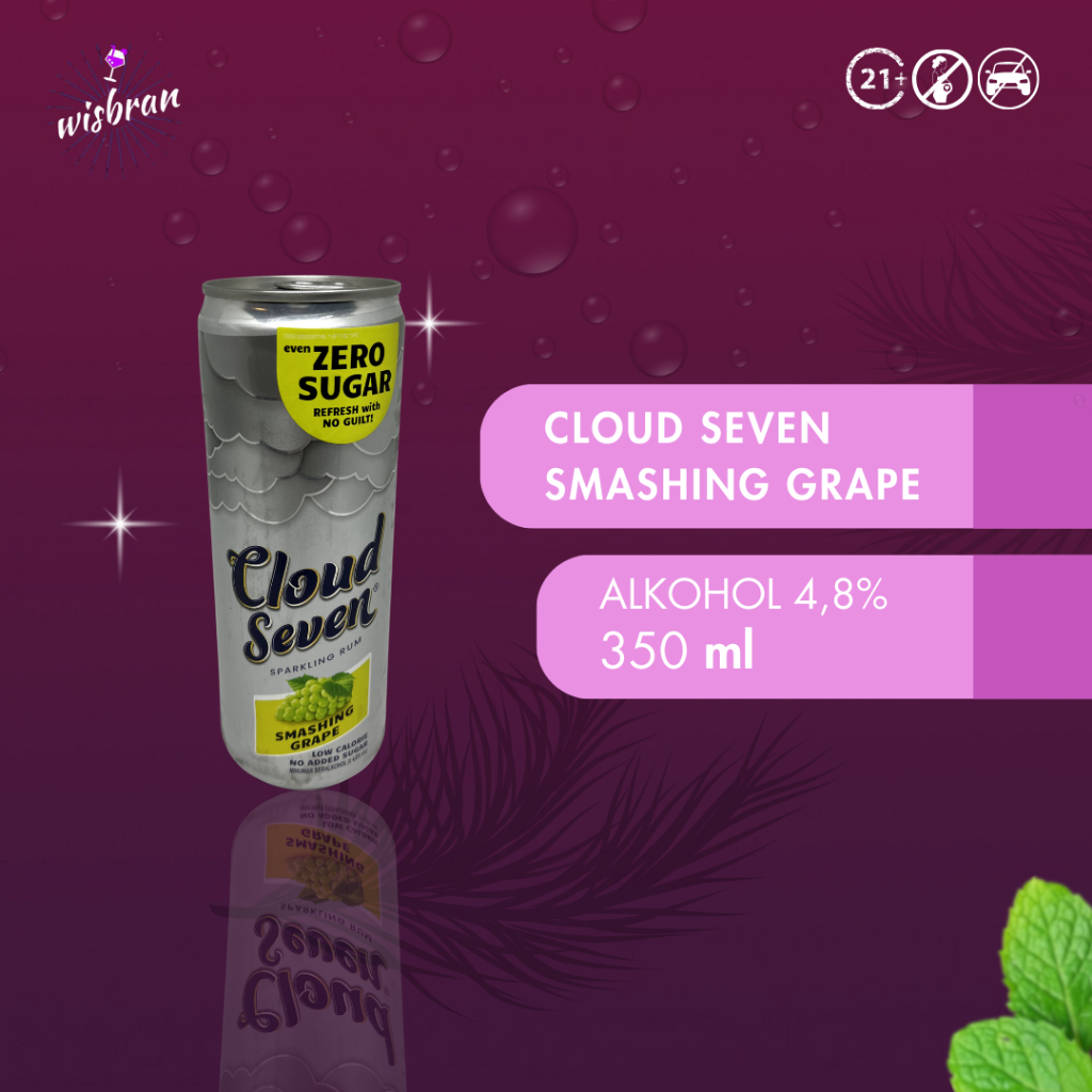 

CloudSeven Smashing Grape 350ml