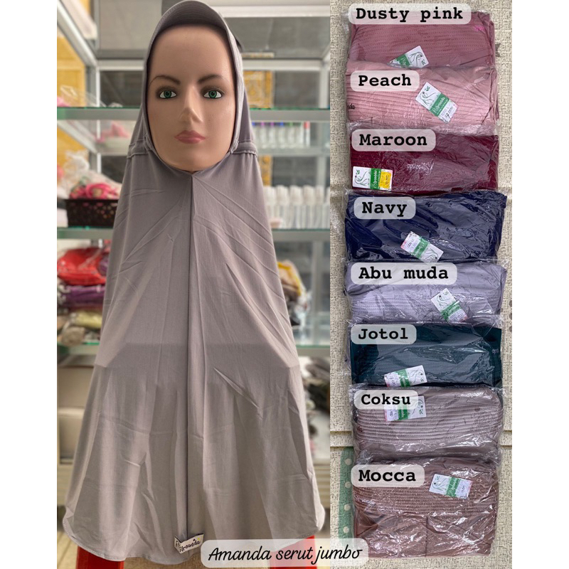 Amanda Serut Jumbo Hijab