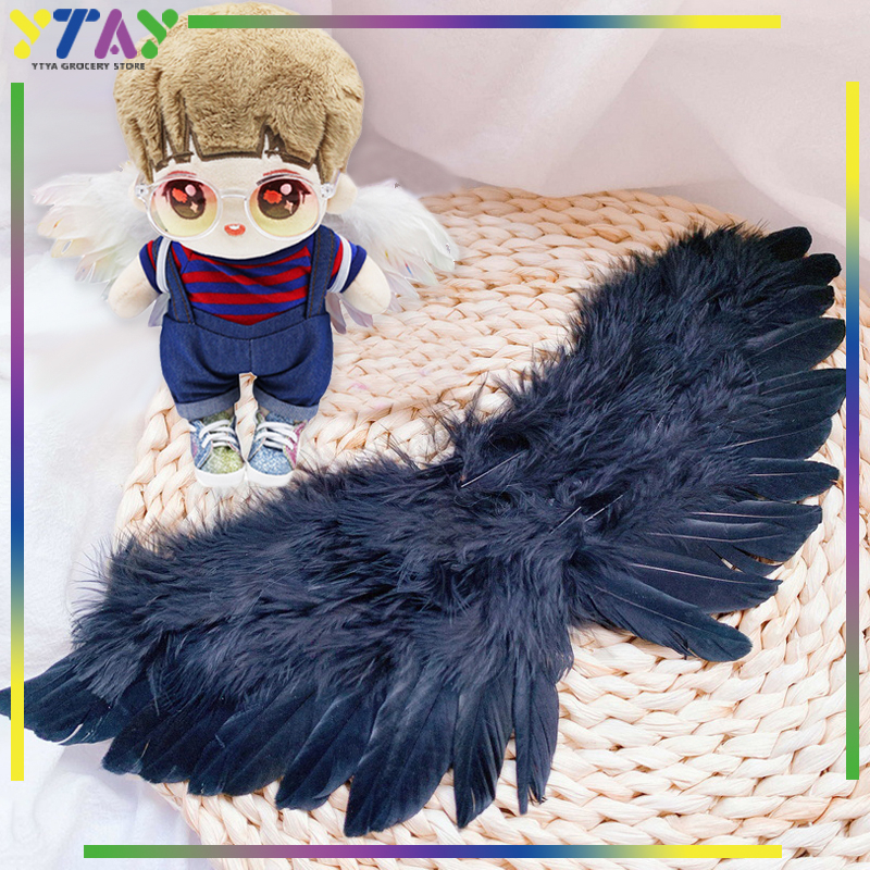Sayap Peri Labubu Angel Devil Sayap/Wings Boneka Minidoll Devil Wings Peri Sayap Sayap Bidadari