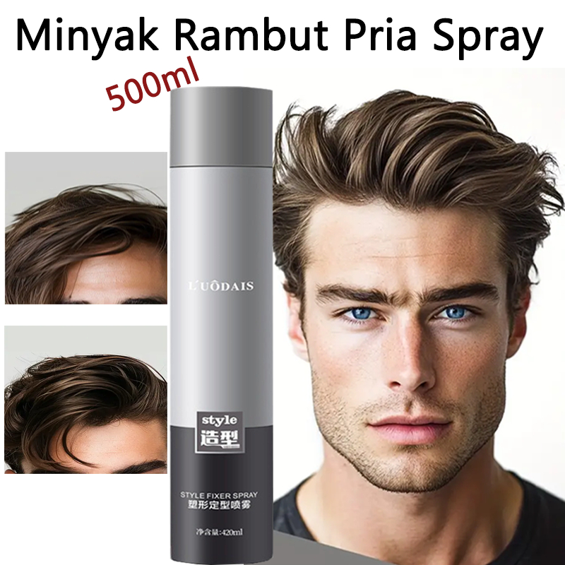 Minyak Rambut Pria Spray  Hair spray Pria hair styling spray spray rambut hair styling Styling Rambu