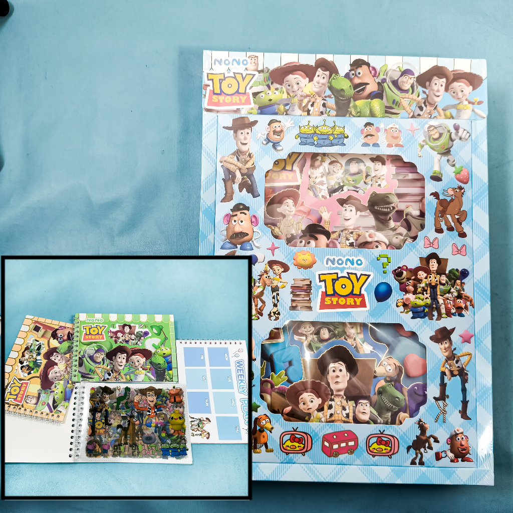 

Sticker Buku Aesthentic Karakter Toy Story Sticker Binder Sticker Anti Air Stiker Murah
