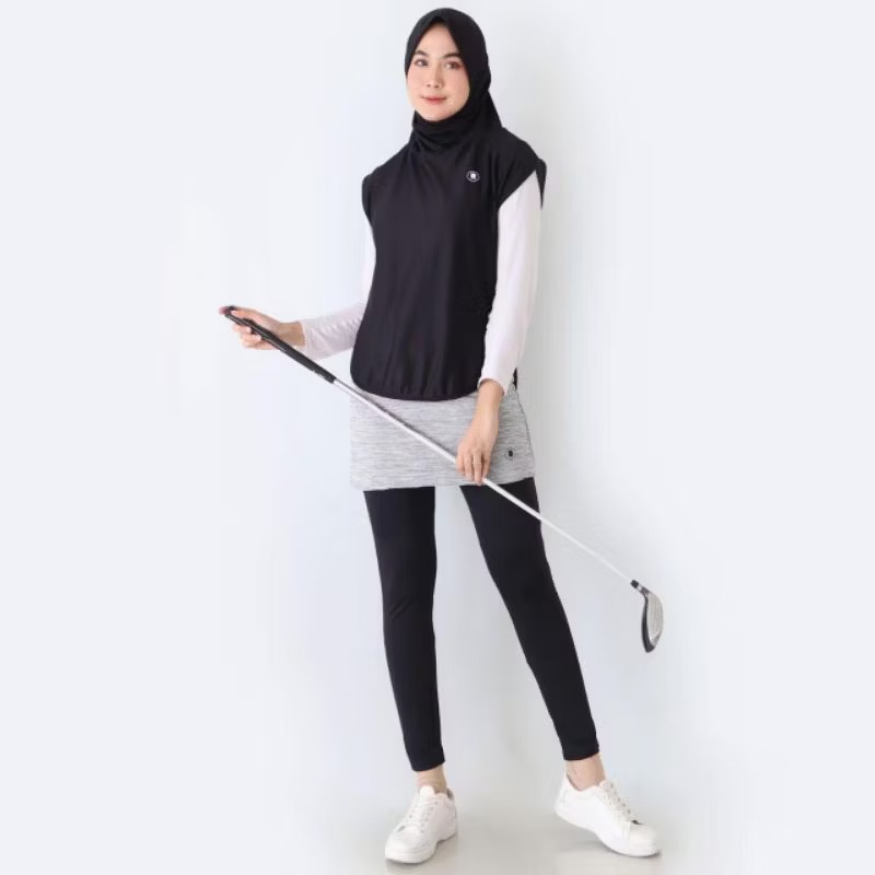 rompi hijab olahraga wanita/baju olahraga hijab/hijab sport