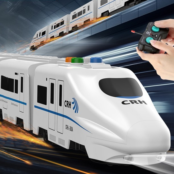 Mainan Anak Kereta Api Mainan High Speed Train Remote Control RC Kereta Api