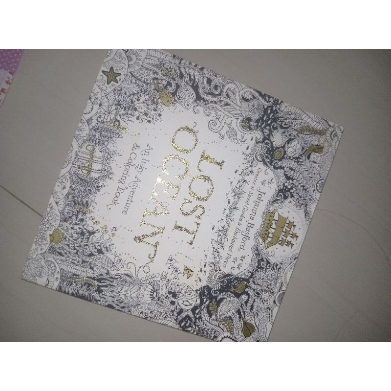 

colouring book lost ocean