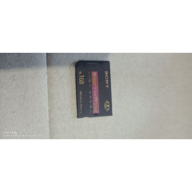 MEMORY STICK PRO DUO  SECOND MORMAL