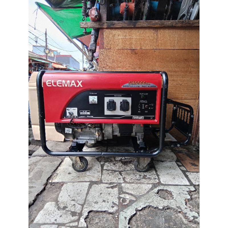 Mesin Genset Honda Elemax SH6500EX/5000Watt Elektrik Stater