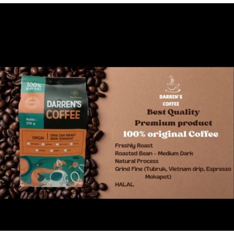 

Kopi bubuk Fine ARABIKA DAMPIT, KINTAMANI, TORAJA, GAYO