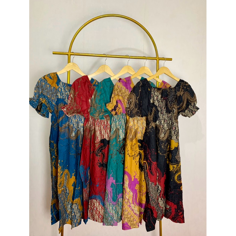 Daster Batik | Daster Fuji |Daster pekalongan | Baju Batik Wanita Lengan Panjang