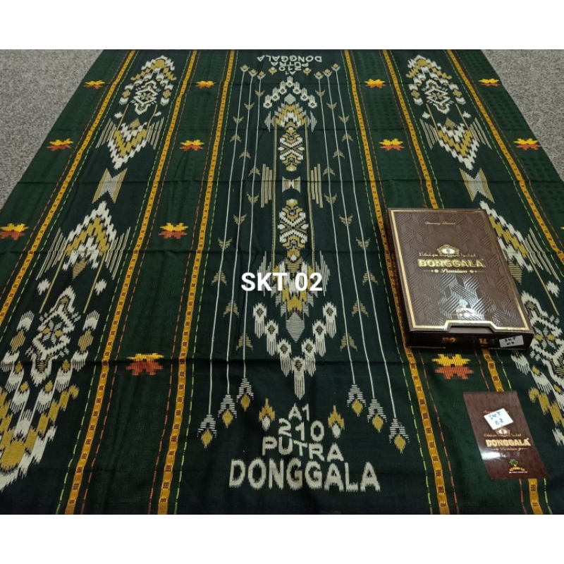 sarung PUTRA DONGGALA SONGKET PREMIUM (SKT)
