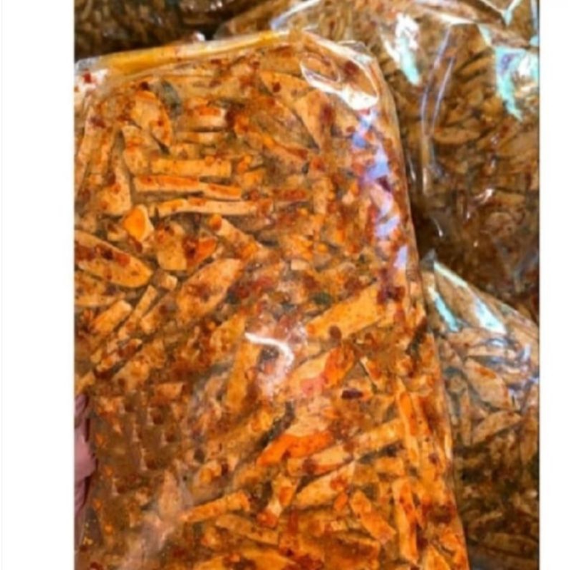 

basreng daun jeruk pedas dan original 1 kg lampung