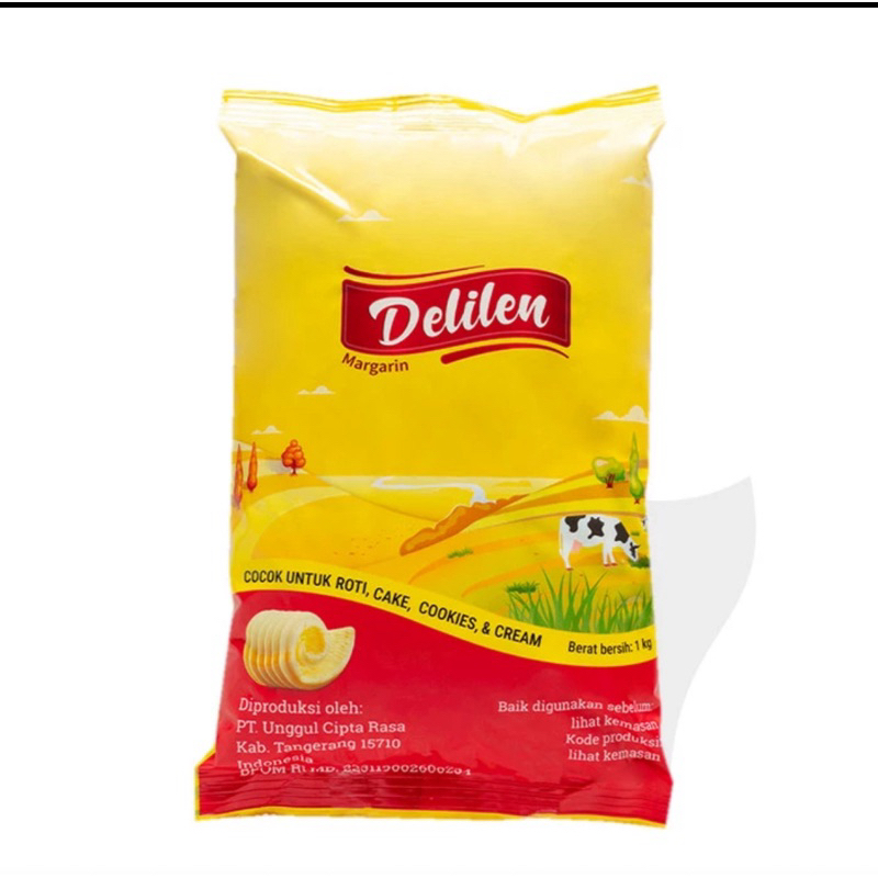 

Margarine Delilen 1kg /Margarine/Mentega Delilen 1kg