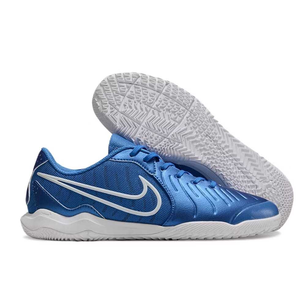 Sepatu Futsal Nike Tiempo Legend 10 Academy Blue White IC