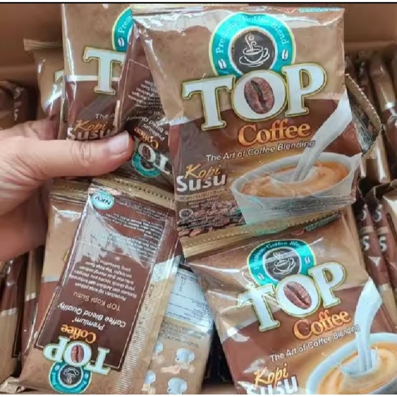 

TOP COFFE SUSU 1 RENCENG ISI 12 SACHET