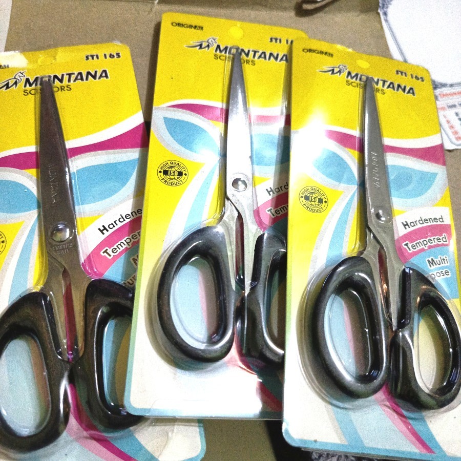 

GUNTING SEDANG STAINLESS BAJA MONTANA 6,5" TAJAM KUAT AWET MURAH SMA165