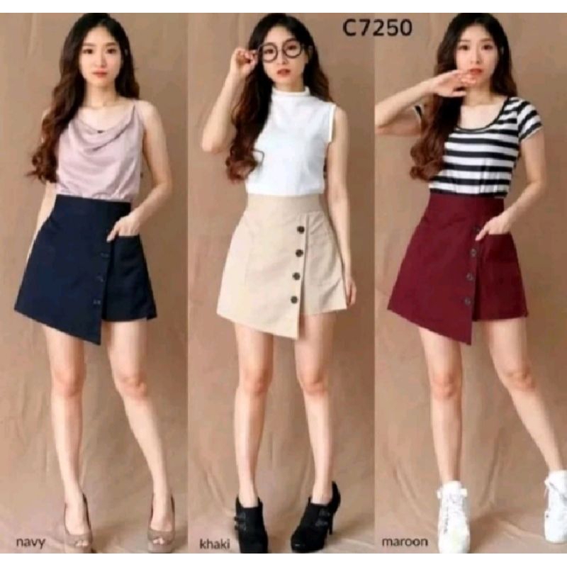 Celana rok mini skirt celana rok span kekinian
