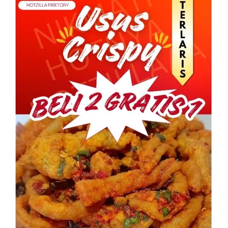 

USUS CRISPY DAUN JERUK BELI 2 GRATIS 1