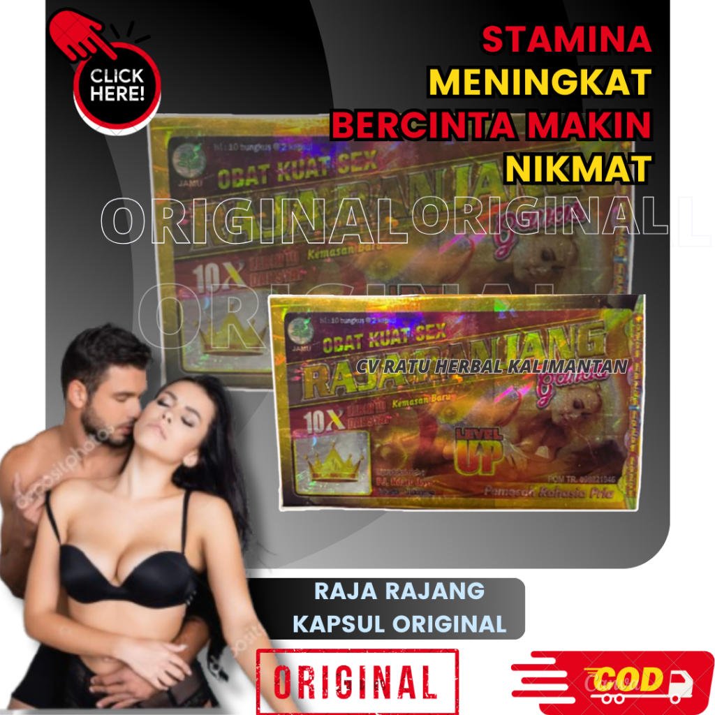 ORIGINAL [ KLIK DI SINI ] RAJA RANJANG KAPSUL ORIGINAL ASLI 100% ISI 10 SAASET KEMASAN TERBARU
