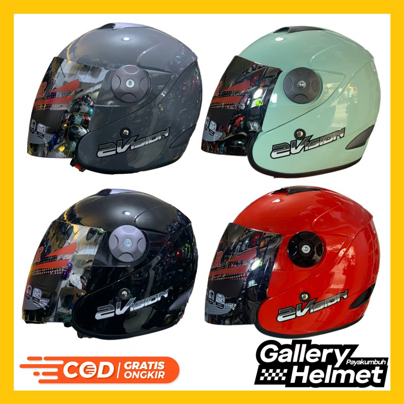 (COD) KYT 2Vision Kaca Crom