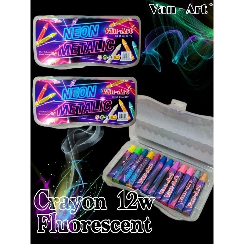 

Crayon 12warna METALIC/crayon warna metalic
