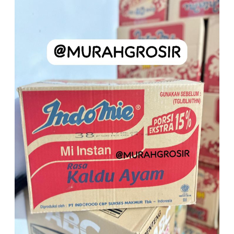 

[1 DUS ISI 40 BUNGKUS] INDOMIE KUAH RASA KALDU AYAM