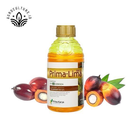 Herbisida Prima Lima 555 SL Herbisida Sistemik IPA Glisofat 555 g/l Pembasmi Rumput Liar - 1 Liter