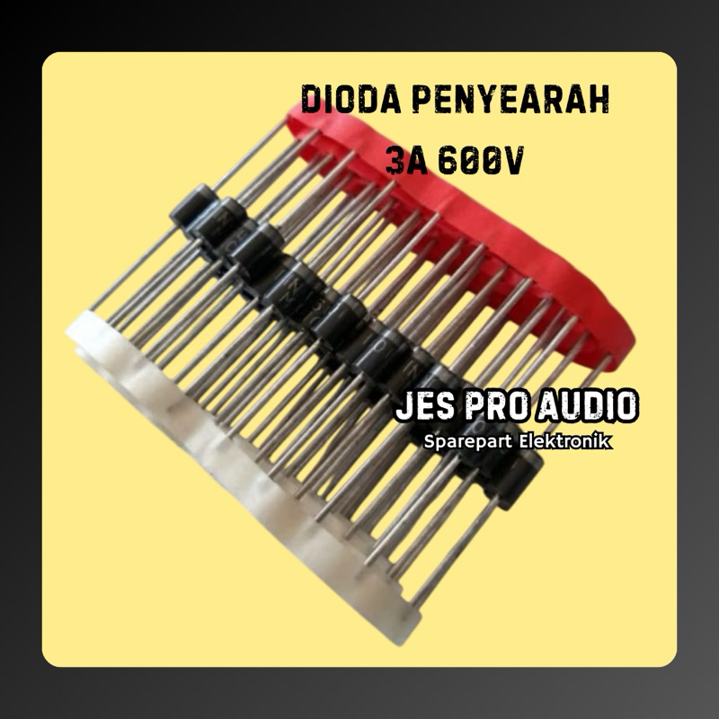 DIODA PENYEARAH 3 AMPERE 3A / DIODE SCHOTTKY 3A 60V 245Y DO-201AD  ORIGINAL