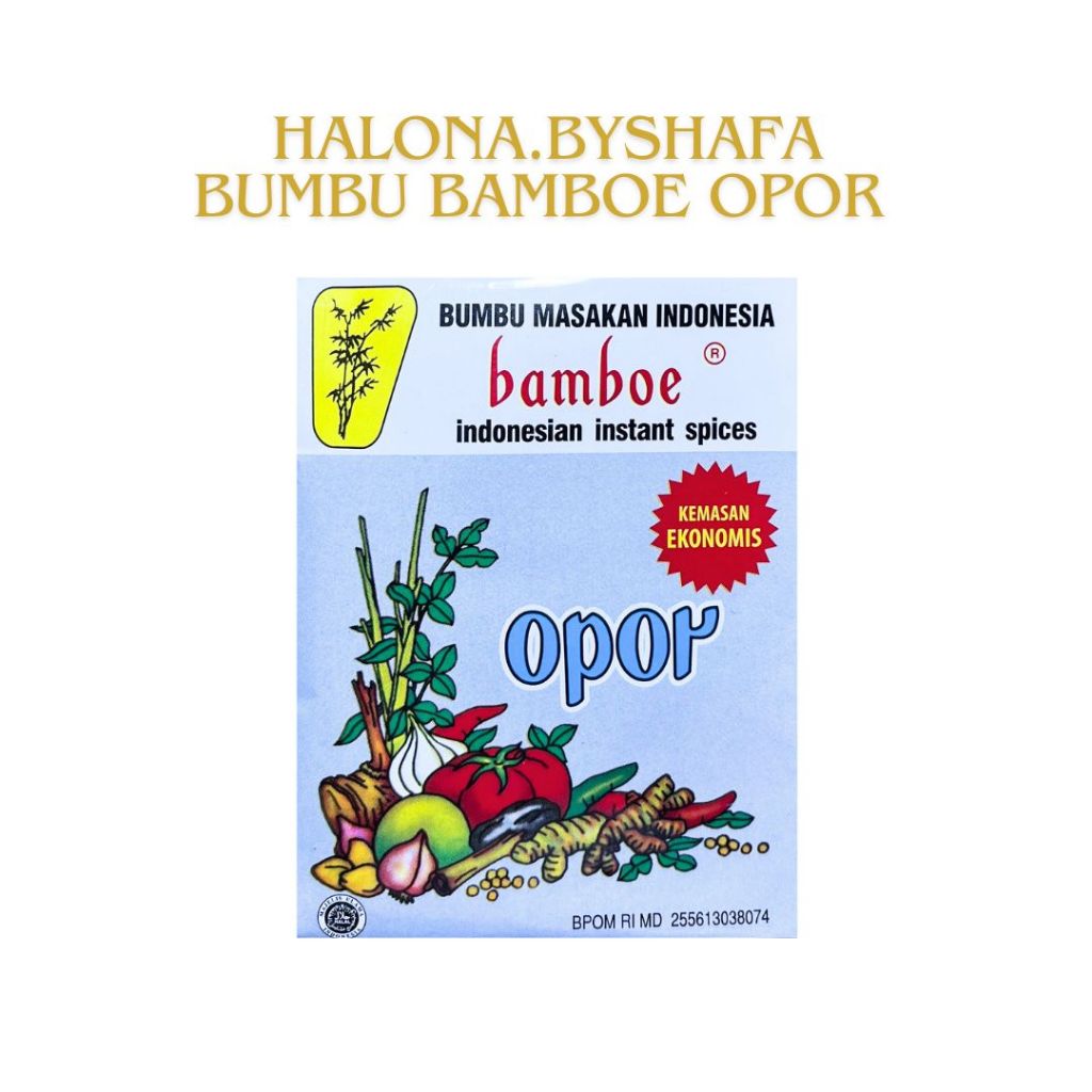 

BUMBU BAMBOE OPOR KECIL