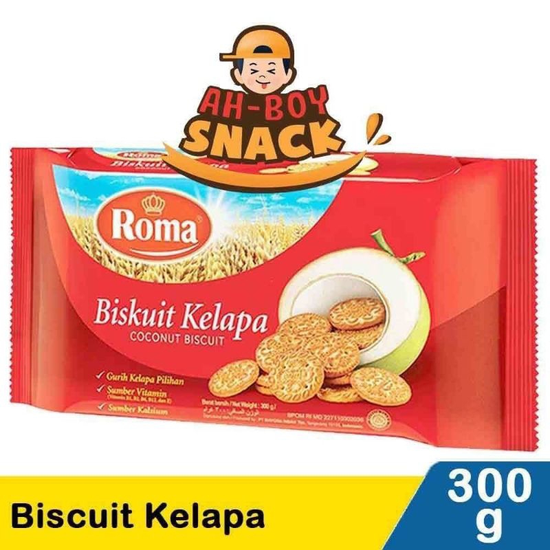 

Roma Biskuit Kelapa Coconut / 1krtn 28pcs